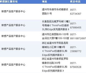 联想手机售后服务网点与维修点一览