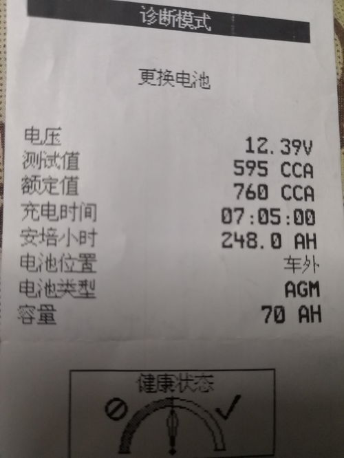 汽车电瓶测试值多少(汽车电瓶测试值多少，了解汽车电瓶性能的重要参数)