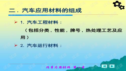 汽车材料有多少种(汽车材料种类及应用概述)