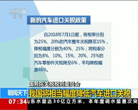 汽车关税加降价多少(汽车关税调整与降价幅度分析)