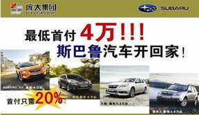 汽车五万贷款首付多少