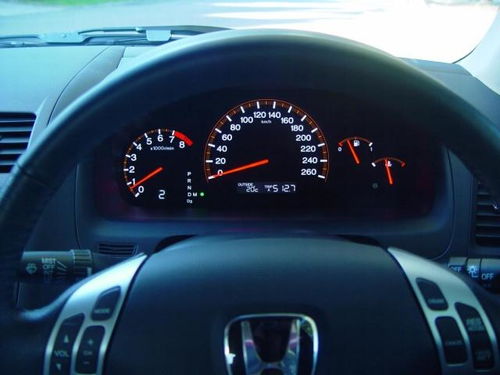 汽车改档位显示多少