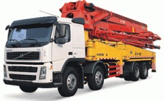 汽车泵每天多少混凝土