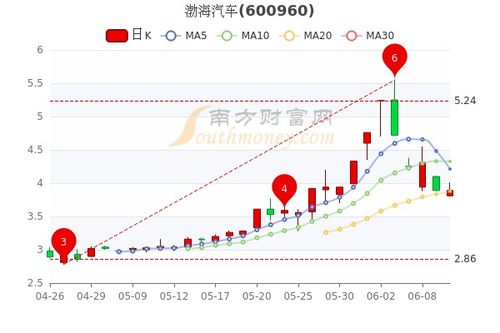渤海汽车市值多少