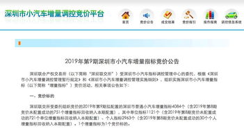 深圳汽车增量竞价多少 深圳汽车增量竞价多少