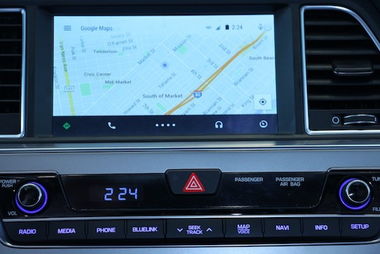 汽车屏幕上有多少标记