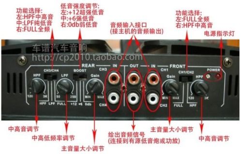 汽车功放acc多少w