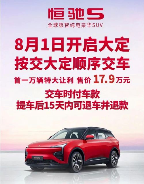 恒大汽车订单多少