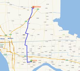 汽车至海门多少公里