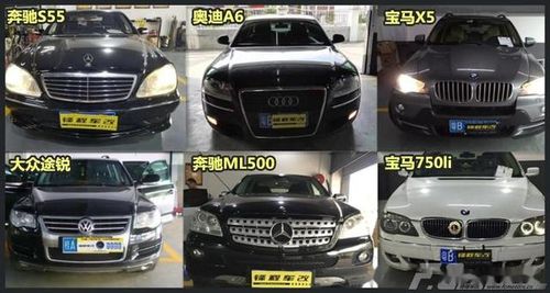 汽车大灯线路多少平