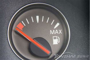 汽车油表显示多少