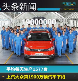 每日生产汽车多少辆车