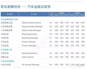汽车金融审批收入多少