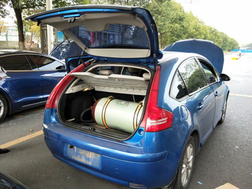 汽车烧气多少立方