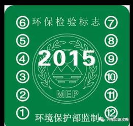 汽车环保标志是多少