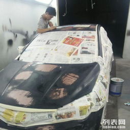 国外汽车喷漆挣多少