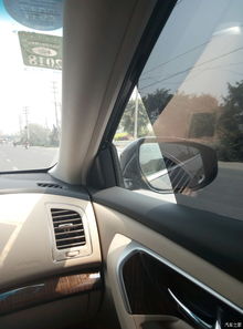 汽车膜后视镜留多少