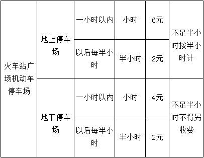 郑州汽车平均收费多少