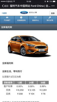福特汽车金融排名多少