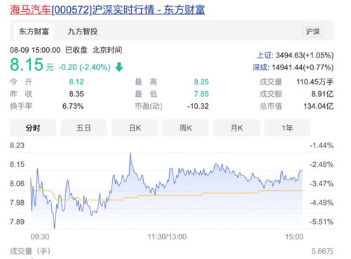 海马汽车千亿市值多少