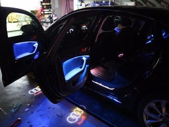 汽车迎宾灯多少瓦