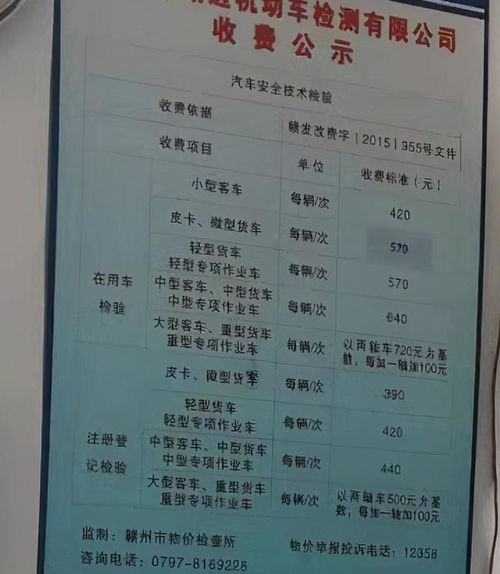 年审汽车需要多少费用