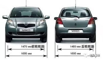 汽车前轮距多少