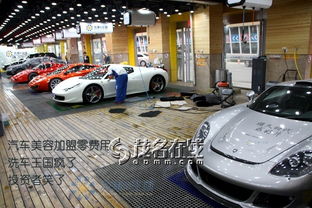 汽车美容装潢投资多少