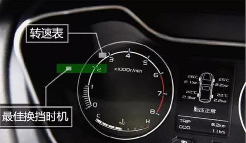 汽车转速多少会升档