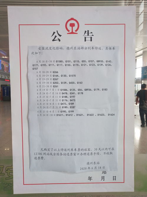 12306官网高铁停运车次公告-12306官网高铁停运车次公告2022