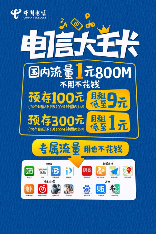 电信大王卡,电信大王卡套餐介绍