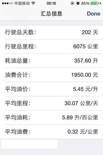 怎样结算汽车油耗多少