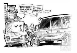 汽车撞坏赔多少保险