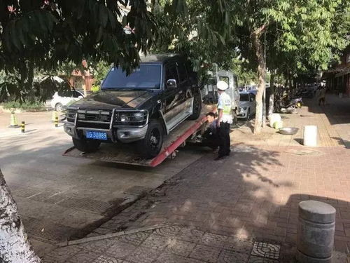 汽车拖车被罚款多少