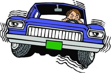 汽车上有多少拉线