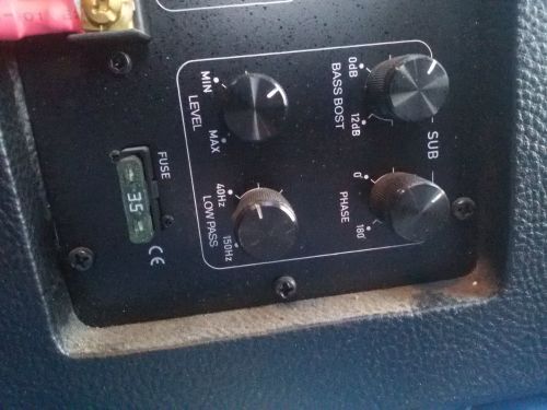 汽车功放旋钮调多少