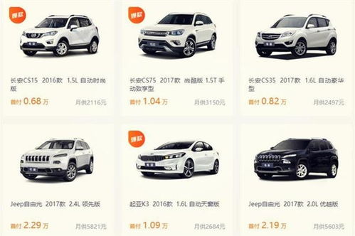 购买汽车首付要多少