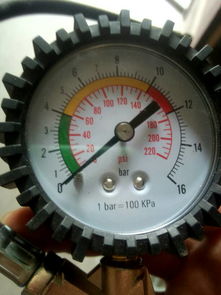 汽车打气打到多少psi