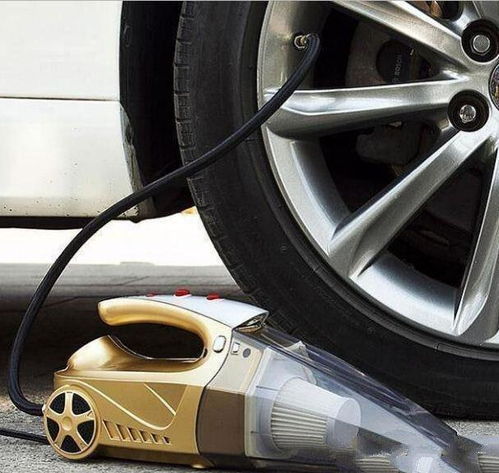 汽车胎没多少气了