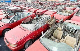 上海汽车多少公里报废