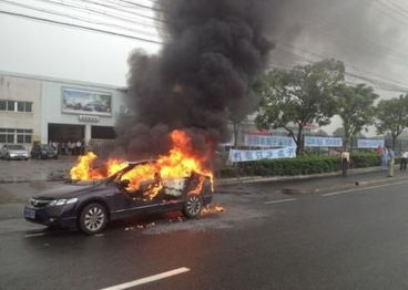 汽车被烧毁赔多少