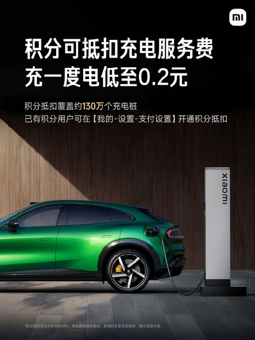 小米汽车抵扣多少积分