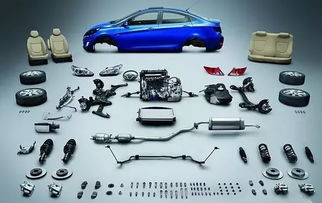汽车整车配件多少种