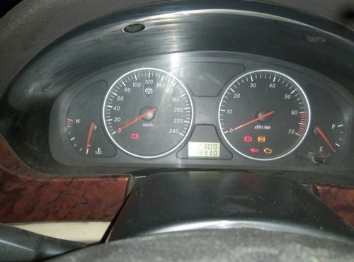 汽车表盘上多少迈