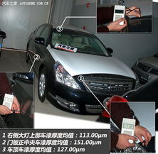 汽车原版漆厚度多少