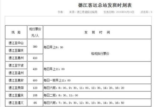 遵义汽车票多少