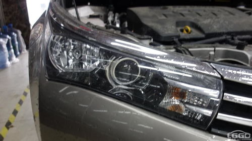 汽车会灯多少米