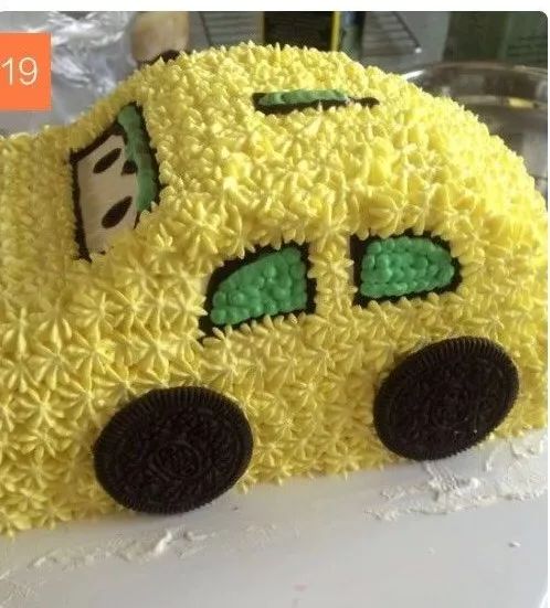 汽车蛋糕需要多少奶油