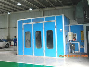 小汽车烤漆房占地多少