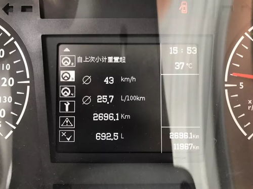 戴姆勒汽车初装油耗多少